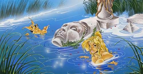 Crisse | Atalante, illustration Ã  l’encre de Chine et Ã  l… | Millon