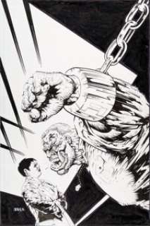 John K. Snyder III - #4 Cover Original Art (DC, 2008).