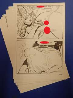 Bruno Marraffa | Macho n. 15 - Bruno Marraffa - 10x Tavole Originali erotiche "Nick dal palo freddo" - Page volante - Exemplaire unique - (1985) | Catawiki