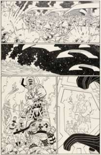 Romita Jr., John | John Romita Jr. and Scott Hanna The Last Fantastic Four Story Vol 1 #1 Story Page 43 Original Art (Marvel, 2007).... | Heritage