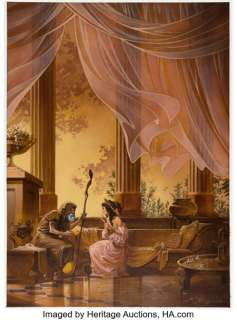 Anthony Jean The Odyssey, Ulysses and Penelope Page 20 Illustration Original Art (Glénat, 2014)....