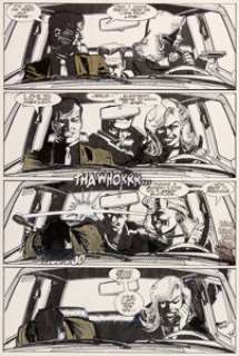 Chaykin, Howard | Howard Chaykin Black Kiss #8 Story Page 3 Original Art (Vortex Comic, 1989).... | Heritage