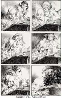 Charles Vess - Sandman #75 Story Page 2 Original Art (DC/Vertigo, 1996)....