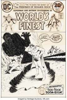 Cardy, Nick | Nick Cardy World’s Finest #219 Cover Original Art (DC, 1973).... | Heritage