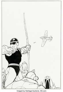 Giraud (Moebius), Jean - Jean Giraud (Moebius) Moebius‘ Airtight Garage #3 Cover Original Art (Marvel/Epic Comics, 1993)....