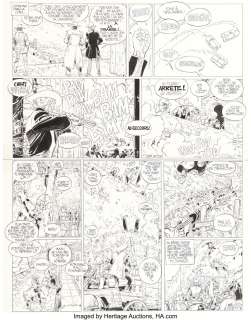 Giraud (Moebius), Jean | Jean Giraud (Moebius) Blueberry, La Dernière Carte #21 Story Page 34 Original Art (Hachette, 1983).... | Heritage