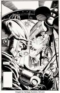 Kubert, Andy - Andy Kubert G.I. Joe Special Missions #19 Cover Original Art (Marvel, 1989)....
