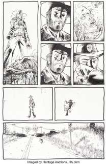 Moore, Tony - Tony Moore The Walking Dead #1 Story Page 24 Original Art (Image, 2003)....