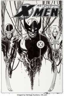 Jimenez, Phil - Phil Jimenez Astonishing X-Men #33 Cover Original Art (Marvel, 2010)....