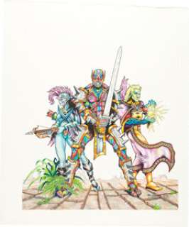 Spencer, Ron | P.D. Breeding-Black and Ron Spencer Tales of Talislanta Cover Original Art (Wizards of the Coast, 1992).... | Heritage