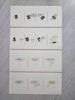 Ryssack | Ryssack, Eddy - 4x Original strip - Arthur & Leopold - 1968 | Catawiki