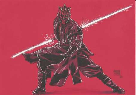 Yen San | Star Wars - Darth Maul - Exemplaire unique | Catawiki