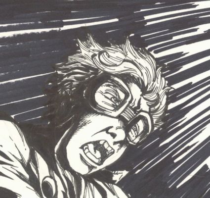 Airboy "Deadeye" Issue 4 Pg.16, Original Art | Russ Cochran