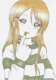 Rensuke Oshikiri Hand-Drawn Color Illustration "High Score Girl DASH" | Mandarake (Big Web)