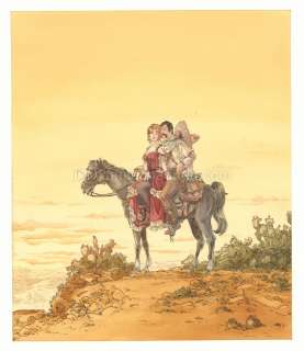 Paul Salomone - Illustration originale, Hautes Tensions - L‘homme qui n‘aimait pas les armes Ã  feu