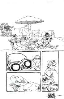 Alexis Ziritt | TMNT BWG #3 Page 01 | The Artist Bullpen