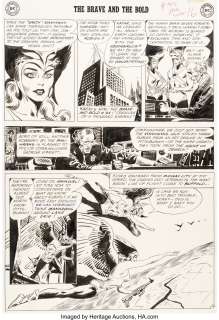 Kubert, Joe - Joe Kubert Brave and the Bold #43 Hawkman and Hawkgirl Story Page 14 Original Art (DC, 1962)....