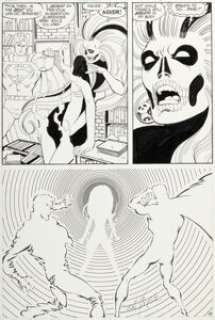 Byrne, John - John Byrne and Keith Williams Action Comics #595 Story Page 19 Silver Banshee Original Art (DC, 1987)....