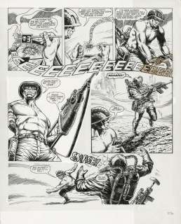 Brett Ewins - 2000ad prog 260 pg 29 - rogue trooper - brett ewins