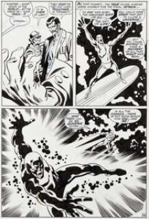 Buscema, John | John Buscema and Sal Buscema Silver Surfer #7 Story Page 36 Original Art (Marvel, 1969).... | Heritage