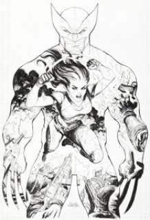 Kirkham, Tyler | Tyler Kirkham Return of Wolverine #1 Variant Cover Original Art (Marvel, 2018).... | Heritage