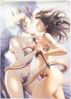 Sestayo, Arantza - Arantza Sestayo The Art of Arantza Cover Painting Original Art (SQP, 2005)....