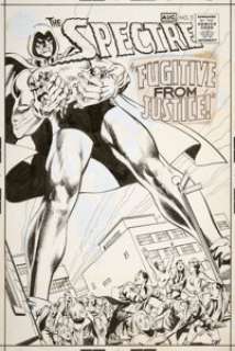 Adams, Neal | Neal Adams The Spectre #5 Cover Original Art (DC, 1968).... (Total: 7 Items) | Heritage