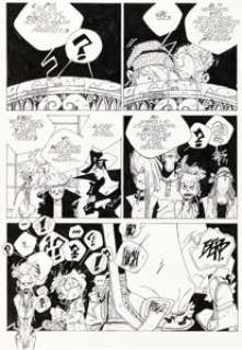Carlos Meglia Cybersix #1 Story Page 75 Original Art (Eura Editoriale, 1993). ...