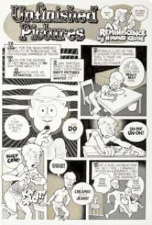 Howard Cruse | Bizarre Sex #4 Complete 4-Page Story "Unfinished Pictures" Original Art (Kitchen Sink Press, 1975). (Total: 4 Items) | Heritage