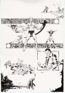 George Pérez and Karl Kesel - History of the DC Universe #2 Page 25 Original Art (DC, 1987).