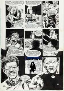 Mike Dringenberg and Malcolm Jones III - Sandman #14 Story Page 32 Corinthian Original Art (DC, 1990).