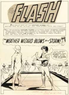 Carmine Infantino Flash #145 Story Pages 1-6 Original Art (DC, 1964). (Total: 6 Original Art) | Heritage