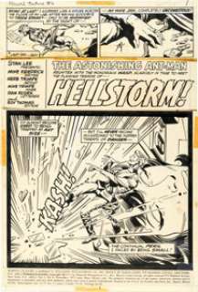 Herb Trimpe and Mike Trimpe Marvel Feature #6 Ant-Man Complete 20-Page Story Original Art (Marvel, 1972). (Total: 20 Original Art)