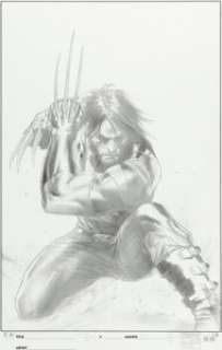 Gabriele Dell’Otto Ultimate Origins #1 Wolverine Cover Pencils Original Art (Marvel, 2008). | Heritage