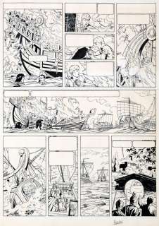 Martin | Alix, planche n°59 Ã  l’encre de Chine de… | Millon