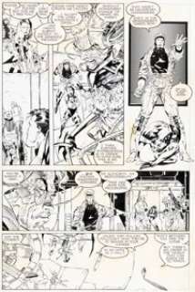 Jim Lee and Scott Williams The Uncanny X-Men #272 "X-Tinction Agenda" Story Page 10 Original Art (Marvel, 1990). | Heritage