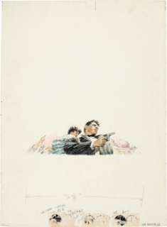 From Russia With Love (Signet-New American Library, 1963), Original Cover Art by Barye Phillips and Book by Ian Fleming. | Heritage