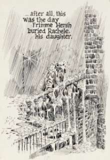 Will Eisner A Contract With God Story Page 4 Original Art (Baronet Books, 1978). | Heritage