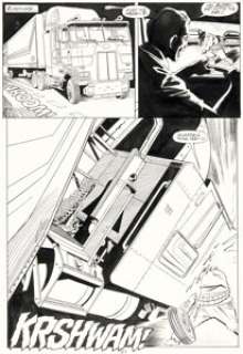 Jon Bogdanove and Dennis Janke Superman: The Man of Steel #18 Doomsday First Full Appearance Issue Story Page 21 Original Art (DC, 1992).