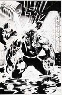 Anthony Winn and Jason Gorder Ripclaw #1 Cover Original Art (Image/Top Cow, 1995).