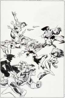 Adam Kubert X-Men #82 Cover Original Art (Marvel, 1998). | Heritage