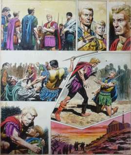 Lawrence, Don | Lawrence, Don - Originele pagina in kleur - Trigië - De Wraak van Darak - (1967) | Catawiki