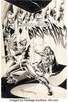 Rudy Nebres The Deadly Hands of Kung Fu #19 Splash Page 1 Original Art (Marvel, 1975).