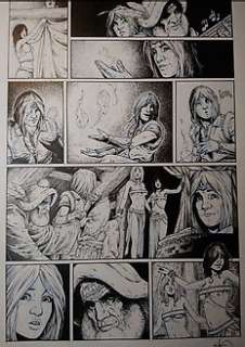 Pellet, Philippe | Pellet, Philippe - Planche originale - Les Forêts d’Opale T7 - Les Dents de pierre - (2011) | Catawiki