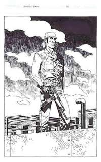 WALKING DEAD Issue #31 Splash Page | ComicConnect