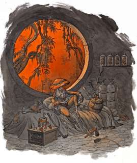 Cromwell - Anita Bomba, illustration Ã  l‘encre de Chine et…