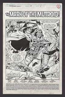 RAVAGE 2099 Issue #4 Splash Page | ComicConnect