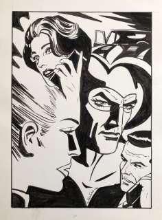 Montorio, Giorgio | Montorio, Giorgio - illustrazione originale "Diabolik" | Catawiki