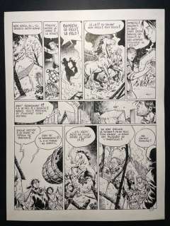 Stalner, Jean-Marc | Stalner, Jean-Marc - Planche originale - Le Maître de pierre T2 - La Chaise du Diable - (2003) | Catawiki