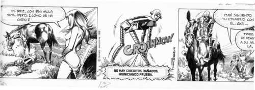 Romero, Enric Badia | Enric Badia Romero - Original strip - Axa - (1983) | Catawiki